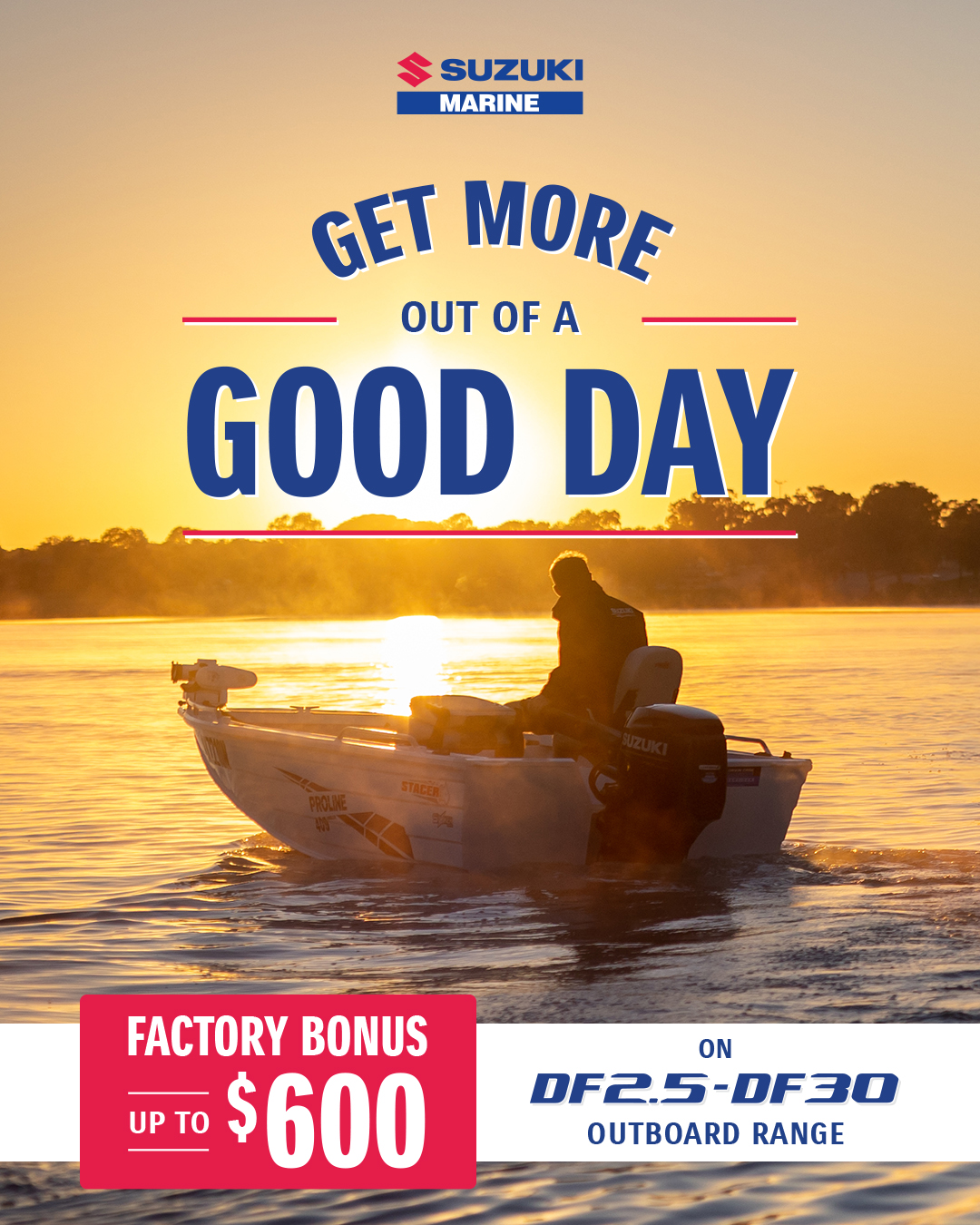 Suzuki Marine Offers Up to $600 Savings on Portable Outboards